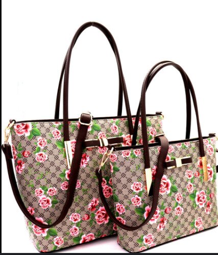 A Rose is Still A Rose 2pc Set (Brown)