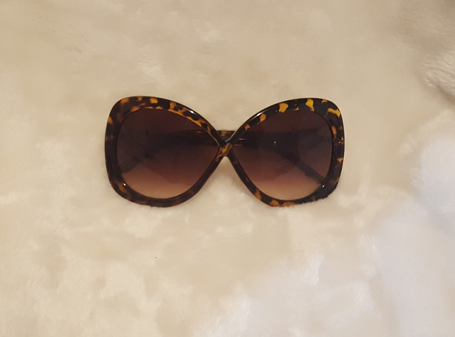 Print Cheetah Cat eye Sunglasses