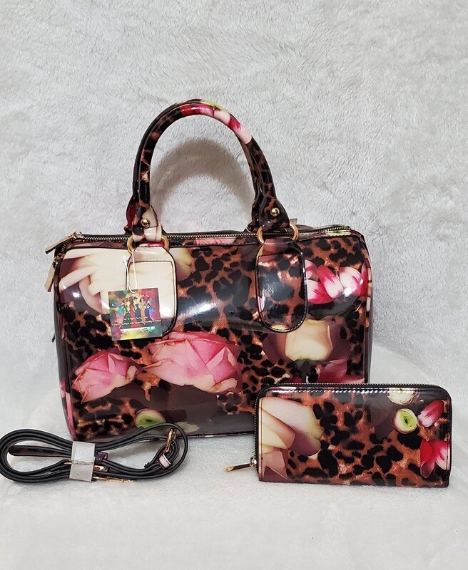 Tiger in My Floral Garden Set