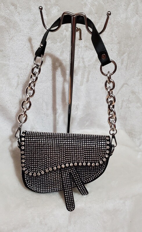 Rhinestone Classy Satchel