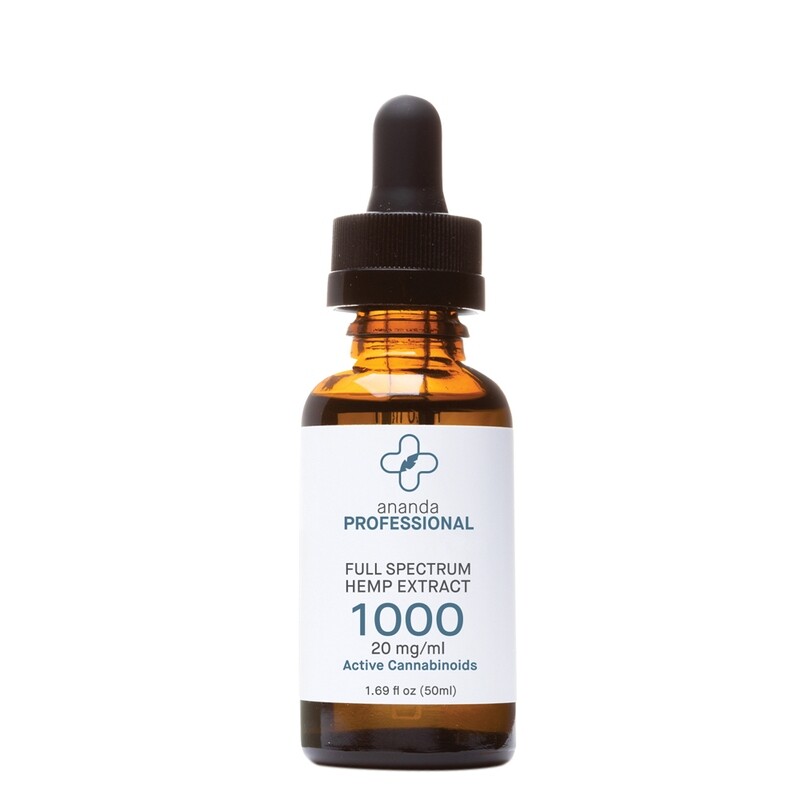 Ananda Full Spectrum 1000mg CBD Oil (30ml)