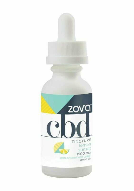 Zova Lemon Sunset 1500mg Tincture (30ml)