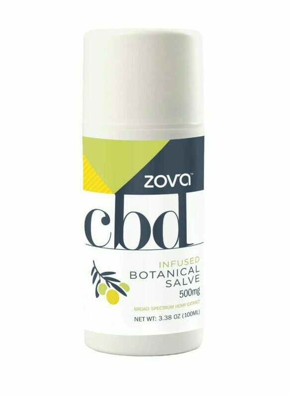 Zova CBD-Infused 500mg Botanical Salve (100ml)