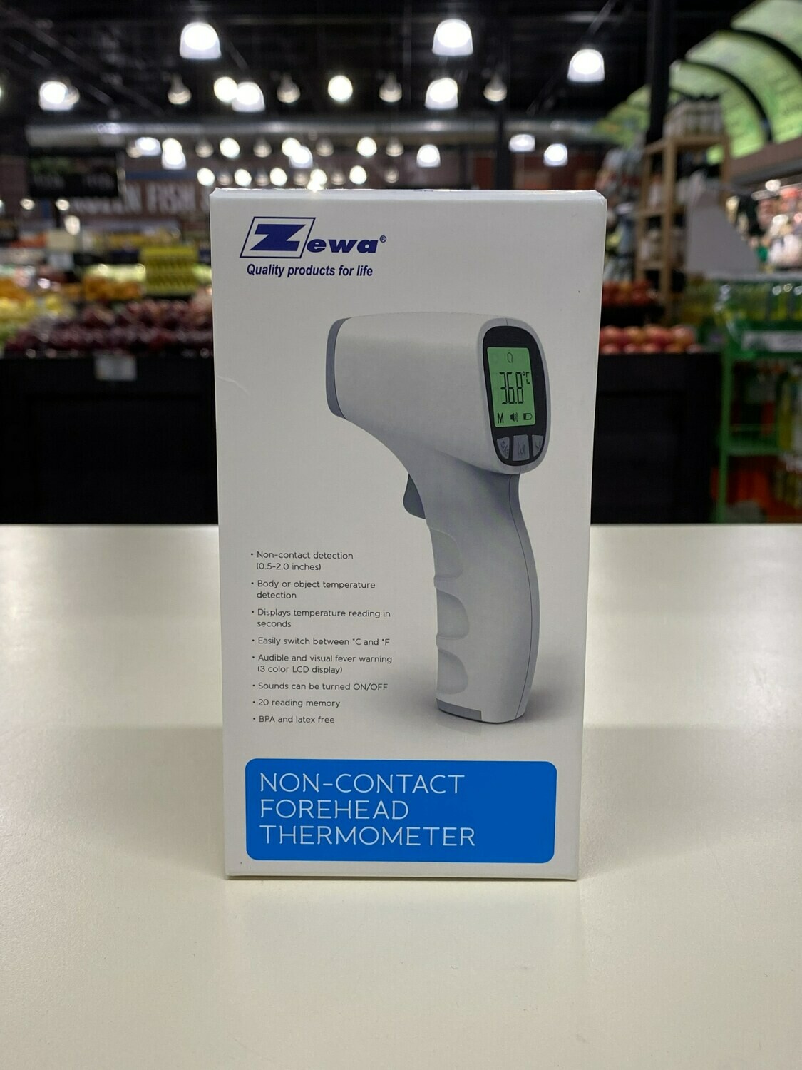 Zewa Non-Contact Forehead Thermometer
