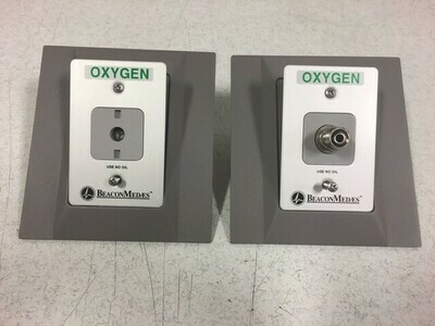 Oxygen Outlet Finish Plates