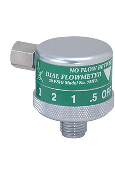 Oxygen Therapy Dial Flowmeters