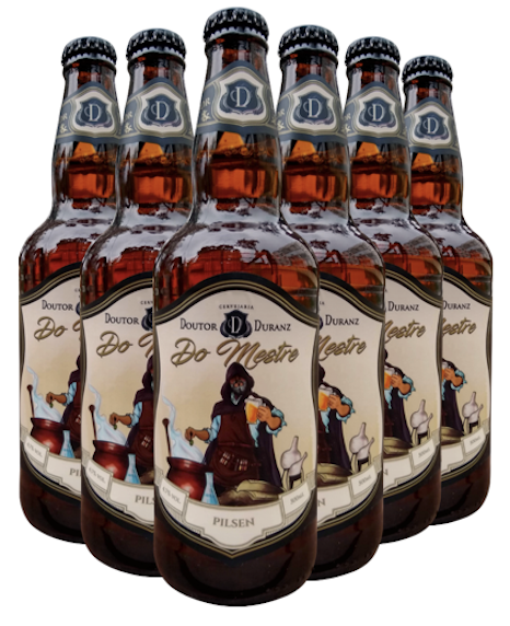 Cerveja Do Mestre - Pilsen 500ml (Caixa c/ 6un)
