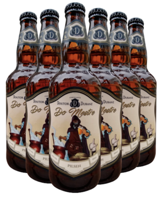 Cerveja Do Mestre - Pilsen 500ml (Caixa c/ 6un)