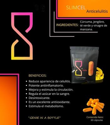 SlimCel - Anticelulítico natural y potente