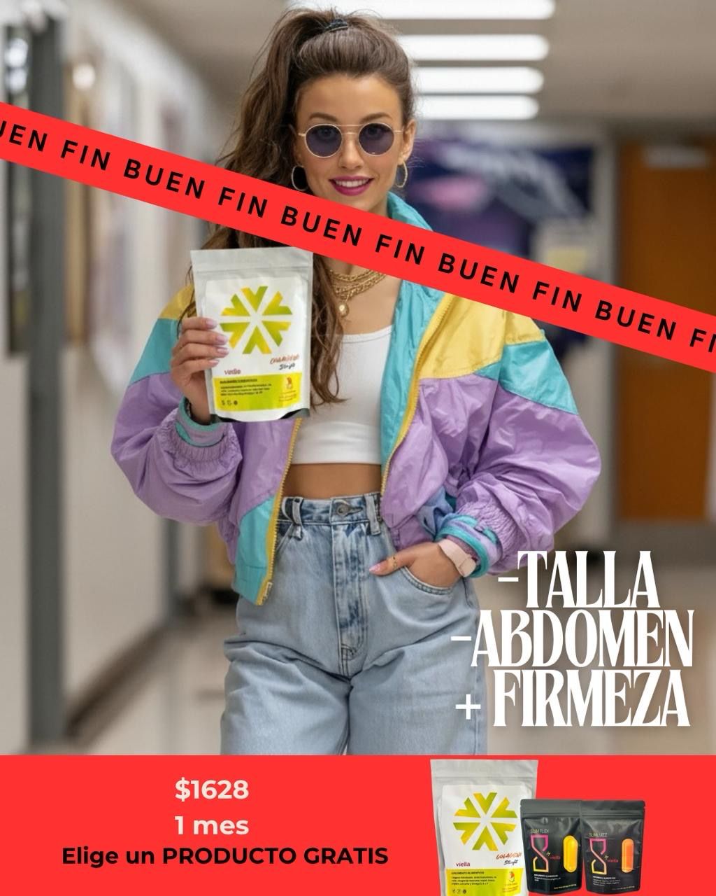 🔥BUEN FIN🔥 Trío reductivo Colágeno y caps