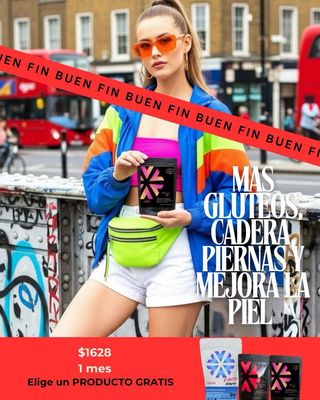 🔥BUEN FIN🔥 Trio aumentador de glúteos cadera pierna Vgrow Vboost y Colágeno V-buty