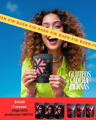 🔥BUEN FIN🔥3 meses Combo V-Boost + VGrow: Aumenta glúteos cadera y pierna
