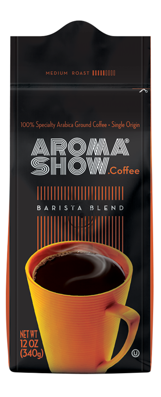 Aroma Show Barista Blend 100% Specialty Arabica Ground Coffee