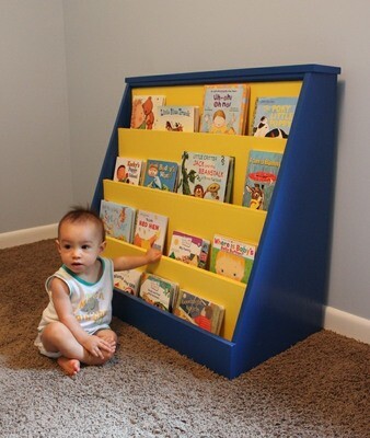 Kids Bookshelf Plans