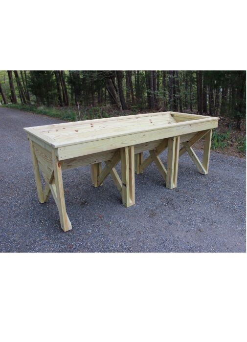 8 ft. Raised Trug Planter Plans
