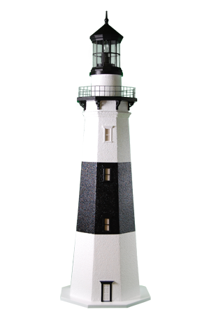 Montauk Deluxe Stucco Lawn Lighthouse - 5 ft.