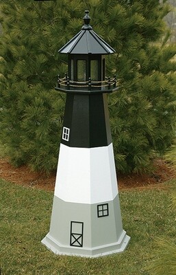 Wooden Oak Island Lawn Lighthouse