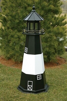 Wooden Tybee Island Lawn Lighthouse