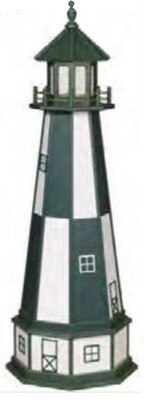 Cape Henry Poly Lawn Lighthouse (Green)