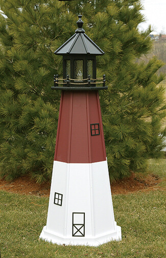 Wooden Barnegat Lawn Lighthouse