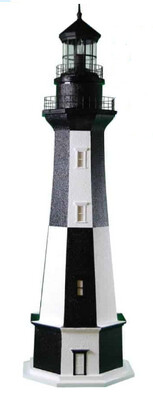 Cape Henry Deluxe Stucco Lawn Lighthouse - 5 ft.
