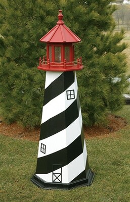 Wooden St. Augustine Lawn Lighthouse