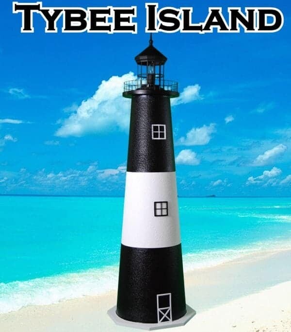 E-Line Tybee Island Lawn Lighthouse