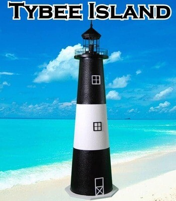 E-Line Tybee Island Lawn Lighthouse