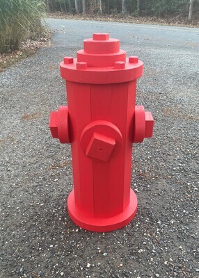 Wooden Fire Hydrant Plans