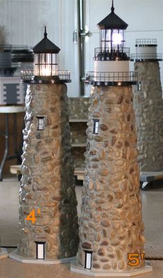 Stone Lighthouses