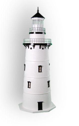 Old Saybrook Stucco Lawn Lighthouse - 4 ft.
