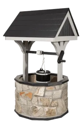 Stone Wishing Wells