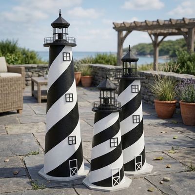 Cape Hatteras Lighthouses 3 sizes