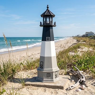 Hybrid Oak Island Lawn Lighthouse