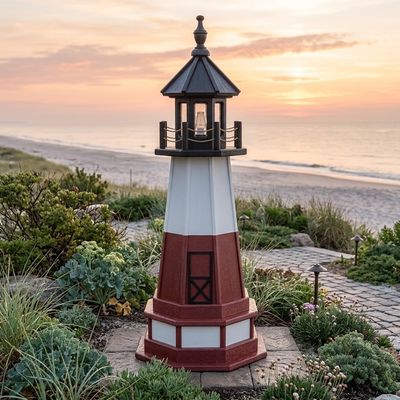 Hybrid Vermillion Lawn Lighthouse