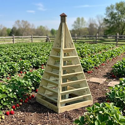 Strawberry Planter Woodworking Project - 6 ft.