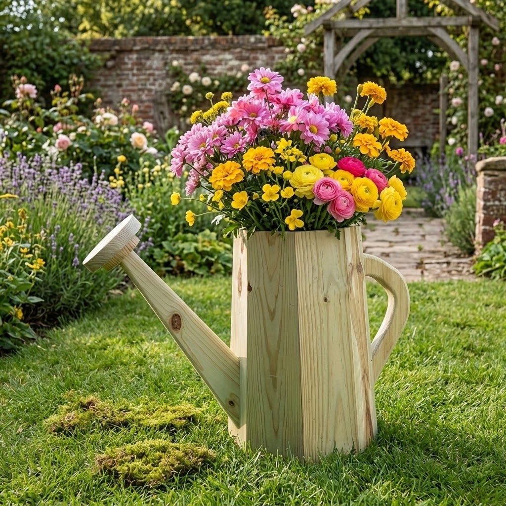 Watering Can Woodworking Project