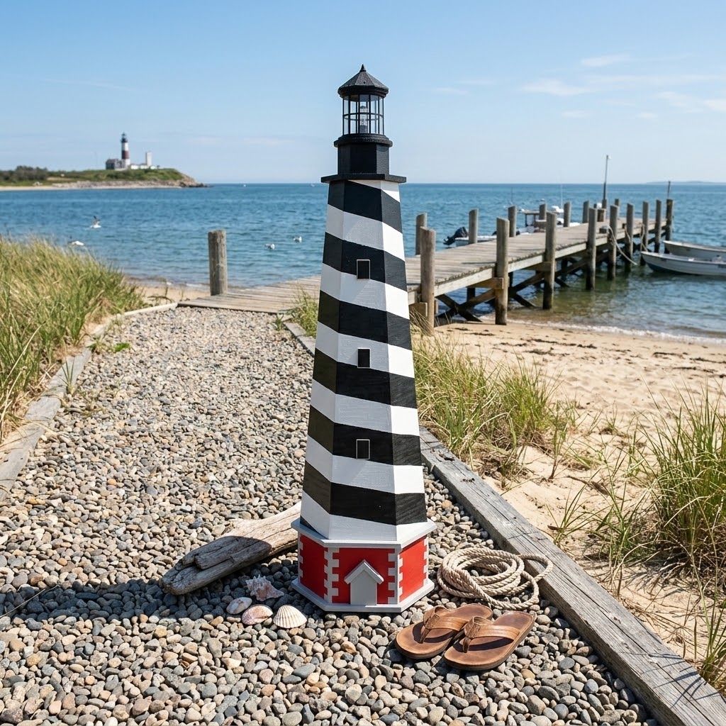 6 ft. Cape Hatteras Lighthouse Woodworking Project