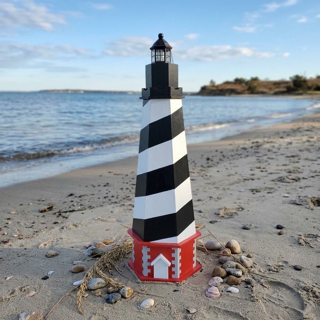 7 ft. Cape Hatteras Lighthouse Woodworking Project