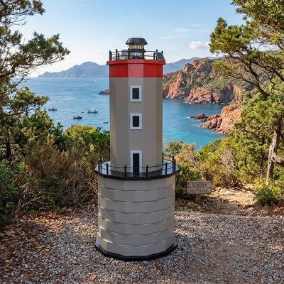 Corsica Lighthouse Woodworking Project