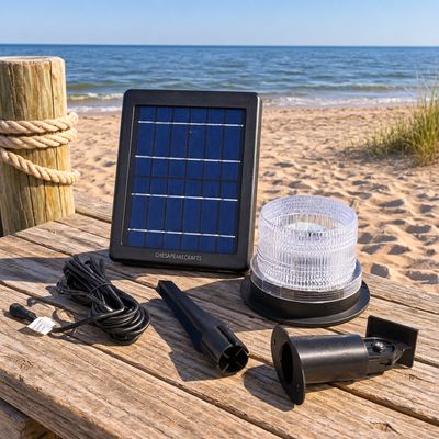 Multi-Function Solar Beacon Light Kit