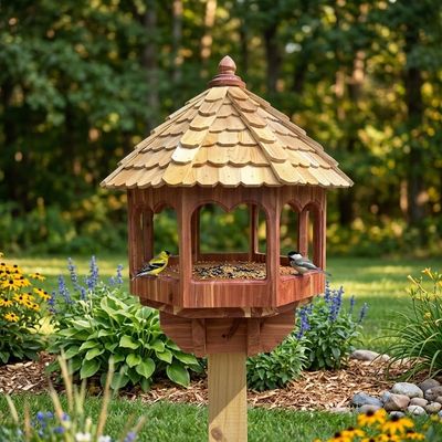 Gazebo Bird Feeder Plans
