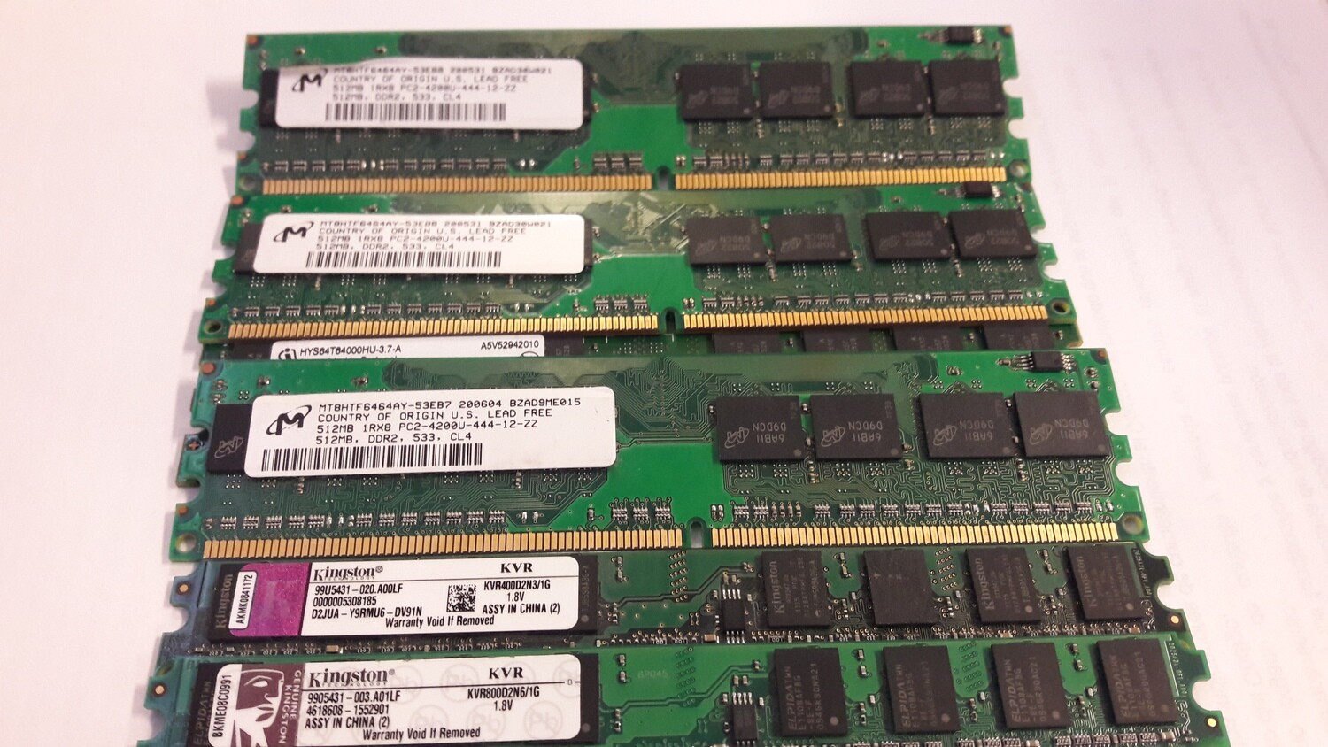 MEMORIA DDR2 512MB