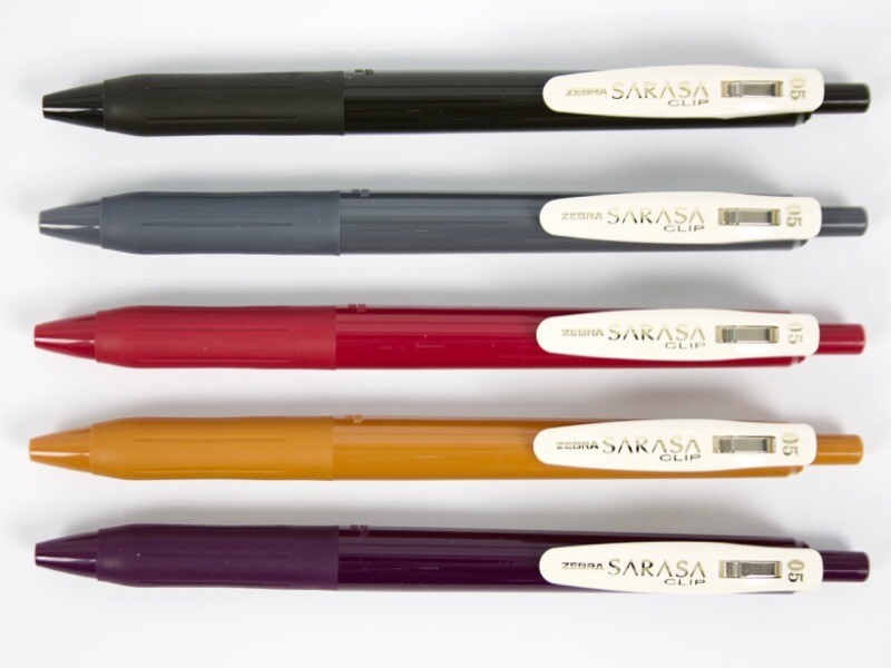 ปากกาหมึกเจลZebra Sarasa Clip Vintage Color