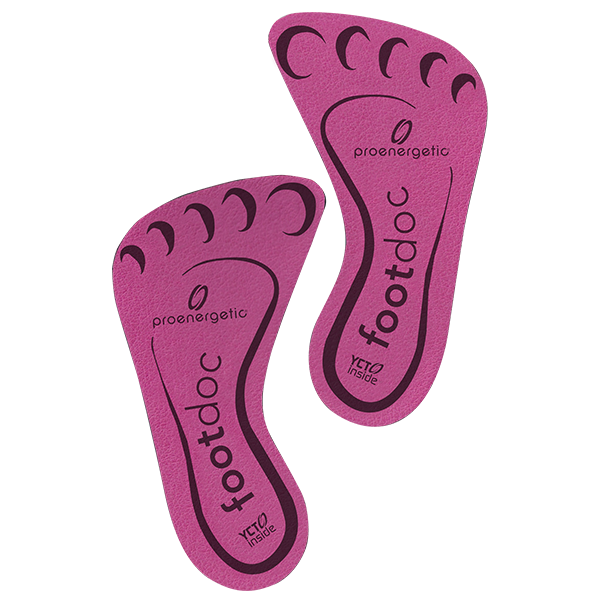 Footdoc insoles Pink-Power