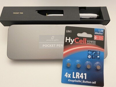 Knopfzellen  LR41 zu Pocket Pen 4er Pack