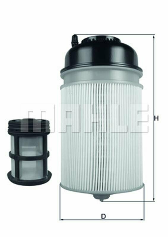 Kit de 2 filtres gasoil MERCEDES OM 470