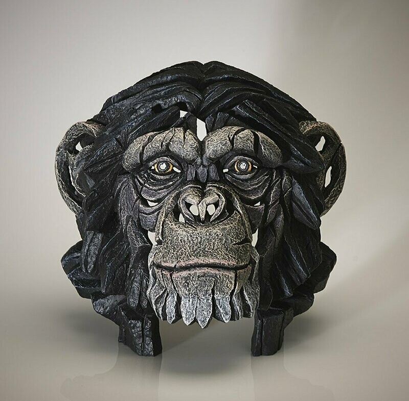 Edge Sculpture  Chimpanzee Bust