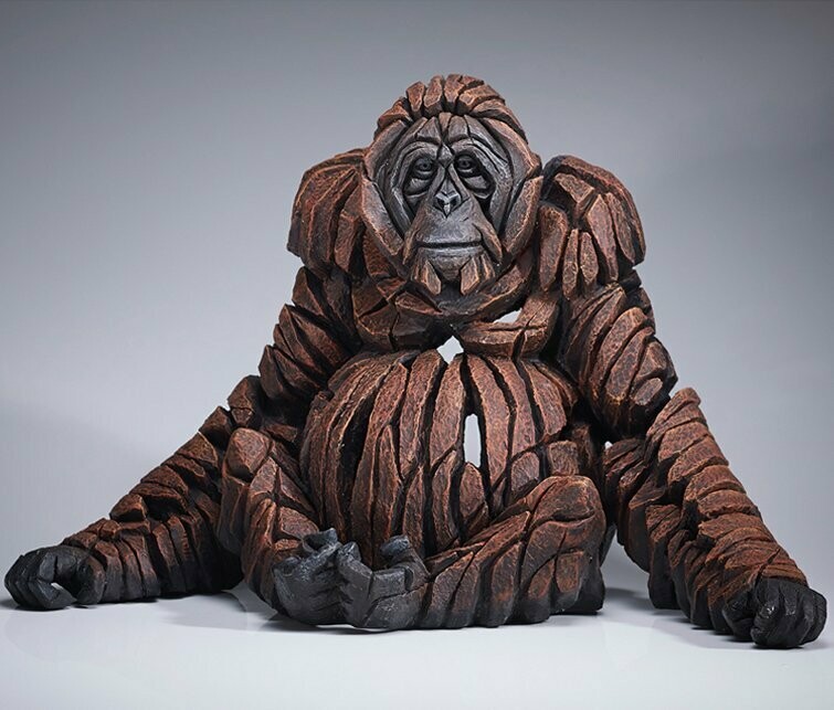 Edge Sculpture Orangutan Figurine