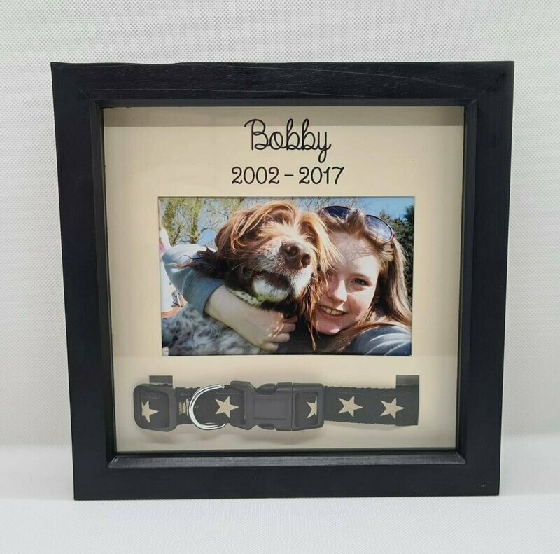 Personalised Memorial Box Photo Frame